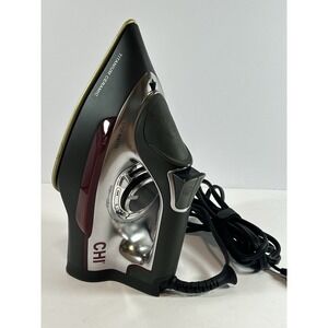 CHI Professional Steam Iron 13101 Titanium Infused Ceramic Soulplate 1700 Watt